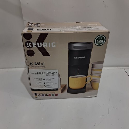 KEURIG K-MINI SINGLE SERVE COFFEE MAKER - BLACK (MODEL: K-MINI) image 7