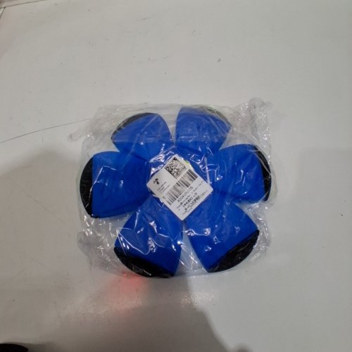 2-IN-1 FLYING LIGHT UP SAUCER BALL DOG TOY - BLUE image 3