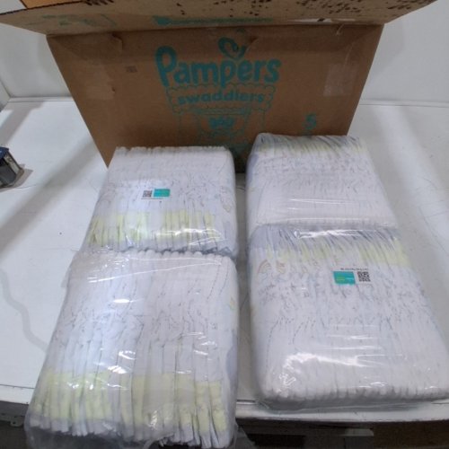 99PK PAMPERS SWADDLERS UP TO 100% LEAKPROOF BABY DIAPERS - SIZE 5 image 2