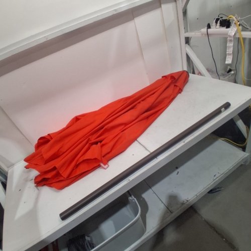 JEAREY PATIO UMBRELLA - 10FT - ORANGE (ITEM: A012-074-010) image 6