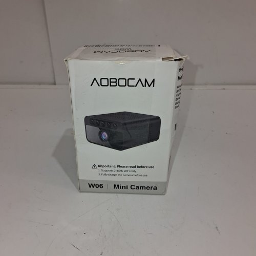 AOBOCAM MINI SECURITY CAMERA - BLACK (MODEL: W06) image 6