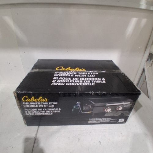 BPS 2-BURNER TABLETOP GRIDDLE - 24000BTU, 301SQ.IN. COOKING AREA - BLACK - (MODEL: 3954777) image 6