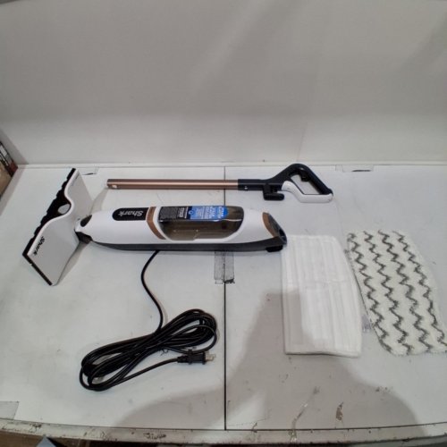 SHARK STEAMSPOT ELECTRIC STEAM MOP - WHITE (MODEL: S2001C) image 3