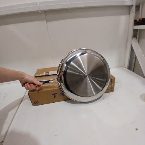 TRAMONTINA TRI-PLY CLAD FRY PAN- 12"- (MODEL:80116/028DS) image 3