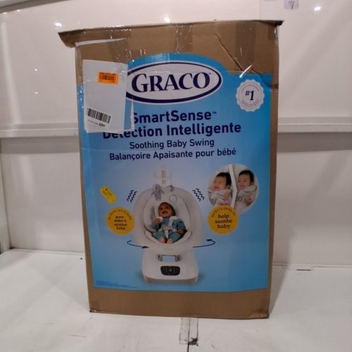 GRACO SMARTSENSE SOOTHING BABY SWING - WHITE (MODEL: 2227837) image 7