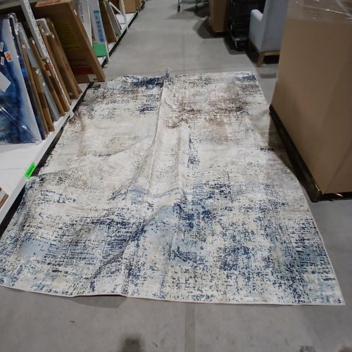 KUETH MACHINE WASHABLE AREA RUG - 8FT X 10FT - MULTICOLOR (MODEL: CDT5001-LZ-8X10-WAL-R) image 2