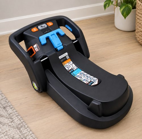 UPPABABY MESA V3 INFANT CAR SEAT BASE - 4LBS-35LBS MAX - BLACK (MODEL: 1003-MSA-CA-JMS) image 2