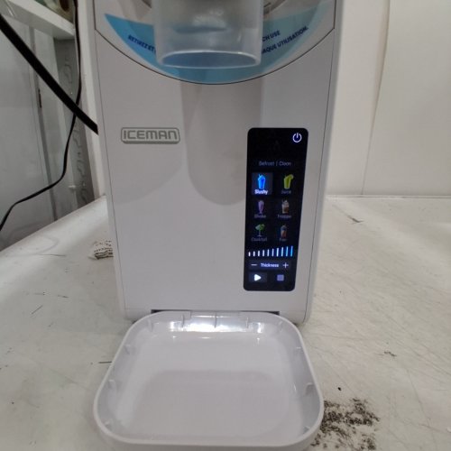 ICEMAN BY CHEFMAN SLUSH-EASE MAX FROZEN DRINK MAKER & SLUSHY MACHINE WITH 5 PRESETS AND LED DISPLAY - 90OZ - WHITE (MODEL: RJ62-20A) image 2