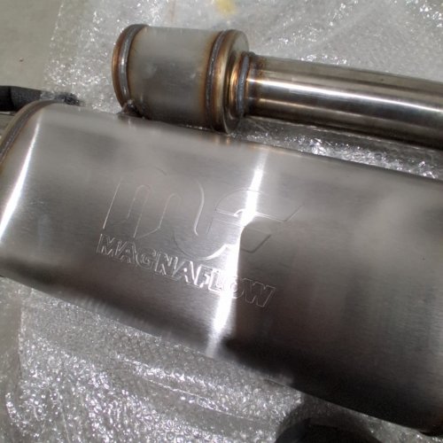 MAGNAFLOW OVERLAND AXLE-BACK EXHAUST SYSTEM FOR 2018-2023 SUBARU CROSSTREK - 2.50" TUBING, 3.50" TIP (MODEL: 19692) image 5