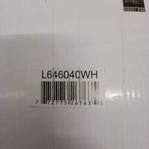GALAXY LIGHTING FLUSH MOUNT LIGHT FIXTURE - 6" - 4000 K (MODEL: L646040WH) image 2