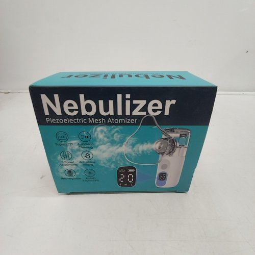 PIEZOELECTRIC MESH RECHARGEABLE 3-SPEED NEBULIZER - CREAM (MODEL: KS015) image 3
