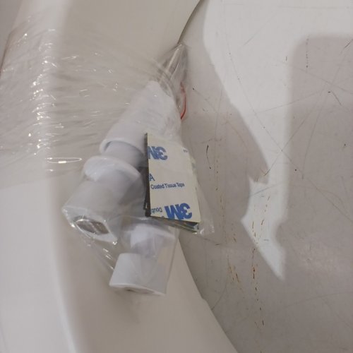 VEVOR RAISED TOILET SEAT WITH ARMS - 300LB CAPACITY - WHITE (MODEL:SC7060NA-L-4) image 3