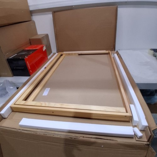 LAVIEVERT ADJUSTABLE TILT ANGLE JIGSAW PUZZLE BOARD WITH WOODEN COVER - 36" X 26" (MODEL: WGPTB040) image 2