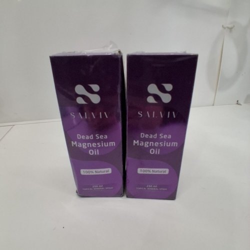 **EXPIRED** 2 SALVIA DEAD SEA MAGNESIUM OIL MINERAL SPRAY - 250 ML EACH image 3