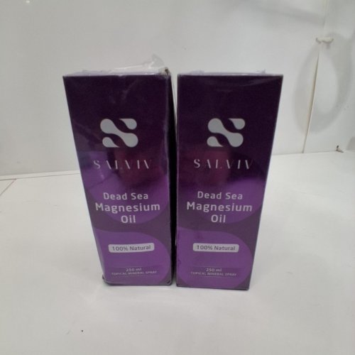 **EXPIRED** 2 SALVIA DEAD SEA MAGNESIUM OIL MINERAL SPRAY - 250 ML EACH image 4