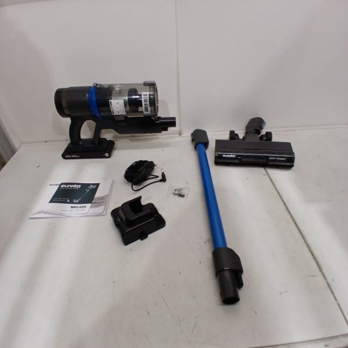EUREKA FULL SIZE HEPA FILTER STICK VACUUM WITH LED LIGHT POWER HEAD AND MULTIFUNCTION DIGITAL DISPLAY - BLUE - (MODEL: NEC450BLC) image 3