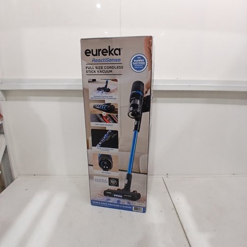 EUREKA FULL SIZE HEPA FILTER STICK VACUUM WITH LED LIGHT POWER HEAD AND MULTIFUNCTION DIGITAL DISPLAY - BLUE - (MODEL: NEC450BLC) image 5