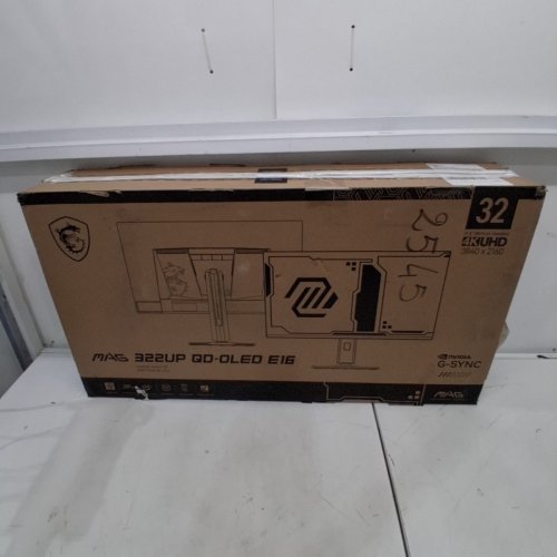 MSI MAG 322UP QD-OLED E16 GAMING MONITOR - 32", 4K UHD, 3840X2160 PANEL, 165HZ, 0.03MS, DISPLAYHDR TRUE BLACK 400 - BLACK (MODEL: 3DD2 / MAG 322UP) image 7