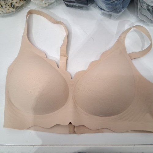 WOMEN'S JELLY BRA - LARGE - NUDE image 2