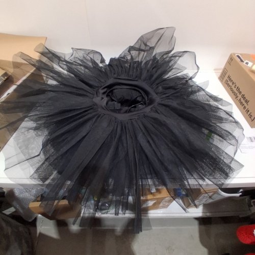 WOMEN'S BLOCH BELLE STIFF TULLE BALLET REHEARSAL TUTU - SMALL - BLACK (STYLE: R2921) image 2