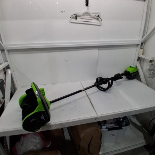 *TOOL ONLY* GREENWORKS CORDLESS SNOW SHOVEL - 80V - 12" - GREEN (MODEL: SS80L02) image 2