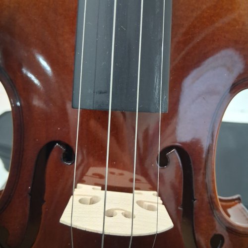 8PC PYLE FULL-SIZE BEGINNER 4/4, 23" VIOLIN SET - LIGHT BROWN/SUNBURST (MODEL: PGVILN20) image 3