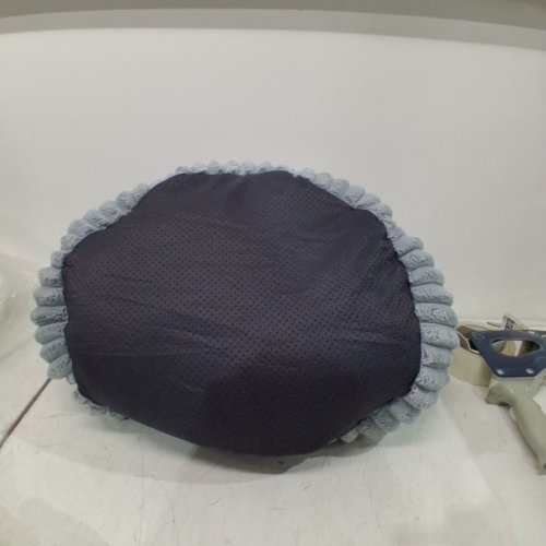 BALANCE WASHABLE ROUND CAT BED WITH ANTI-SLIP BOTTOM - 20" X 14" - GREY image 2