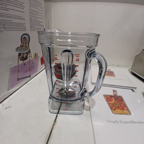 BREVILLE SUPER Q BLENDER WITH 68OZ JUG & 24OZ CUP - BRUSHED STAINLESS STEEL (MODEL: BBL920BSS/A) image 4