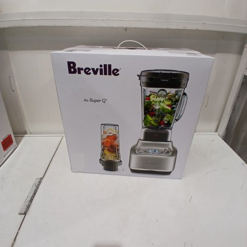BREVILLE SUPER Q BLENDER WITH 68OZ JUG & 24OZ CUP - BRUSHED STAINLESS STEEL (MODEL: BBL920BSS/A) image 8