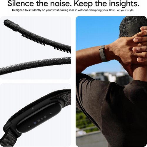 GOOGLE FITBIT AIR - SCREENLESS BLUETOOTH ACTIVITY TRACKER - OBSIDIAN (MODEL: GA09509-EU / GW9C8) image 3