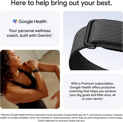 GOOGLE FITBIT AIR - SCREENLESS BLUETOOTH ACTIVITY TRACKER - OBSIDIAN (MODEL: GA09509-EU / GW9C8) image 4