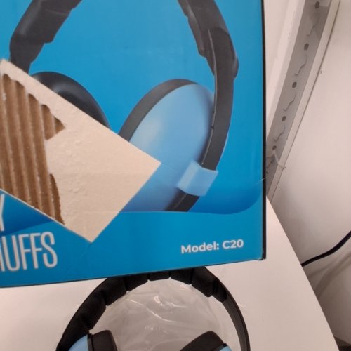 KIDS ARM NEXT SAFETY EARMUFFS - UP TO 26DB REDUCTION - BLUE (MODEL: C20) image 2