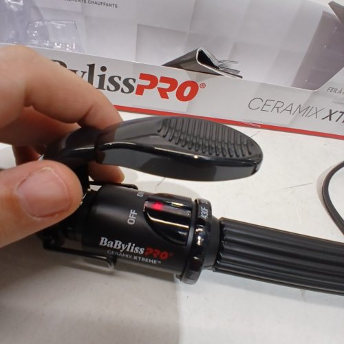 BABYLISS PRO PROFESSIONAL CERAMIC SPRING CURLING IRON - (BABC100SC) image 2
