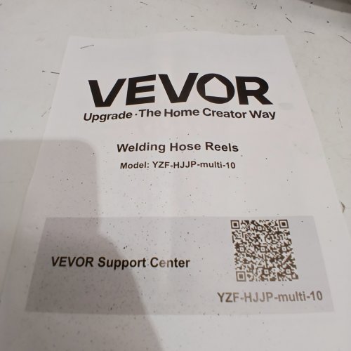 VEVOR WELDING HOSE REELS - BLACK (MODEL: YZF-HJJP-MULTI-10) image 2