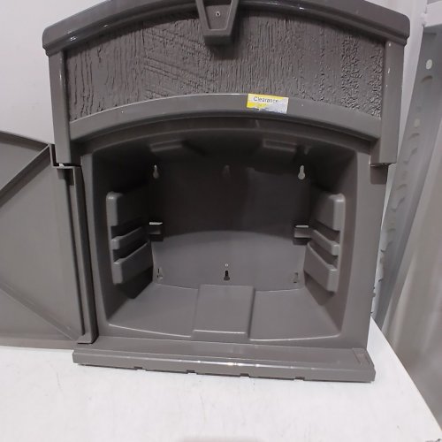 SUNCAST HOSE HANGER CABINET - 150FT HOSE CAPACITY - GREY image 3