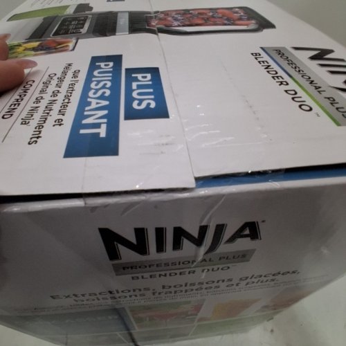 NINJA PROFESSIONAL PLUS AUTO IQ BLENDER DUO - 72OZ & 24OZ CONTAINERS - 1400W - BLACK (MODEL: BN751C) image 2
