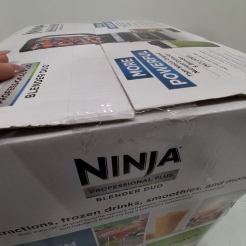 NINJA PROFESSIONAL PLUS AUTO IQ BLENDER DUO - 72OZ & 24OZ CONTAINERS - 1400W - BLACK (MODEL: BN751C) image 4