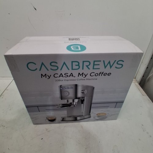 CASABREWS BARISTA 20 BAR ESPRESSO MACHINE - 1350W - STAINLESS STEEL (MODEL: CM5418 BASIC) image 6
