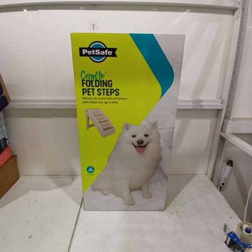 PETSAFE COZYUP 4 STEP FOLDING PET STAIRS - BEIGE image 5