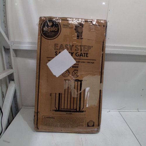 REGALO EASY STEP SAFETY GATE - 29"- 38.5"X30" - WHITE (MODEL: 1160-DS) image 4