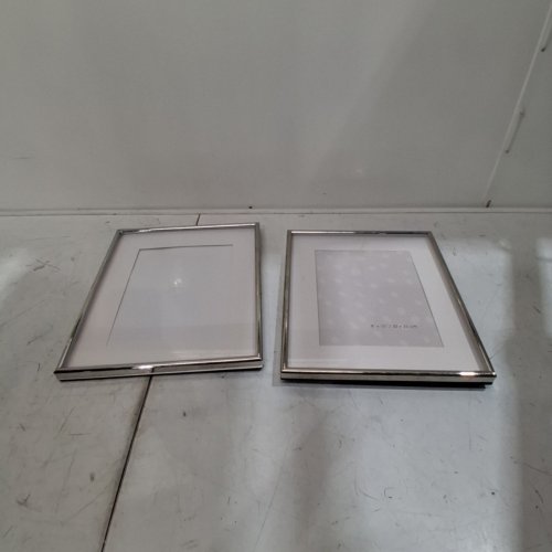 2PK DECANIT PICTURE FRAME - 8" X 10" - SILVER image 3