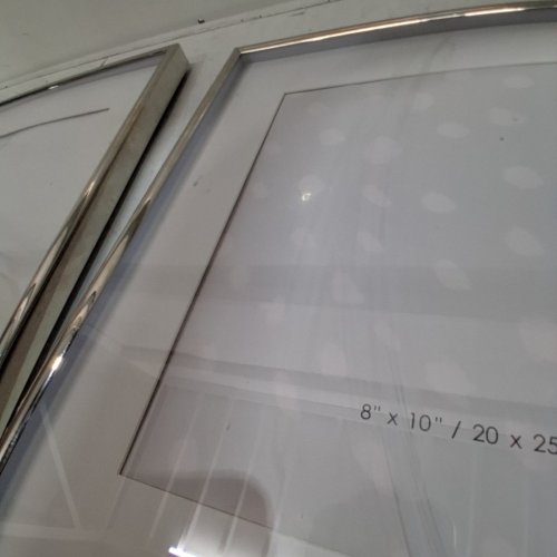 2PK DECANIT PICTURE FRAME - 8" X 10" - SILVER image 4