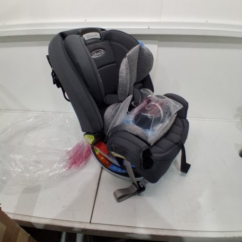 GRACO 4EVER 4-IN-1 CAR SEAT WITH RAPID REMOVE COVER - LOFTON STYLE - GREY - (MODEL: 2165949) image 3