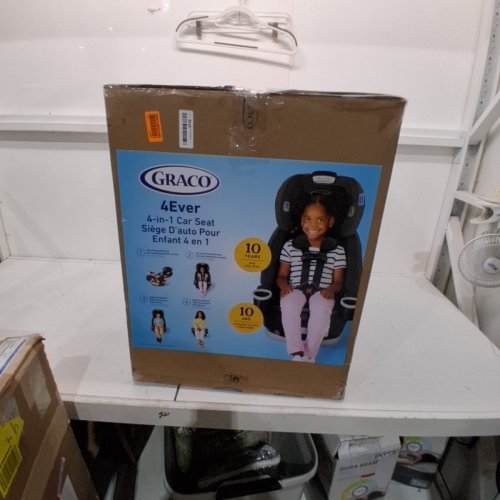 GRACO 4EVER 4-IN-1 CAR SEAT WITH RAPID REMOVE COVER - LOFTON STYLE - GREY - (MODEL: 2165949) image 6