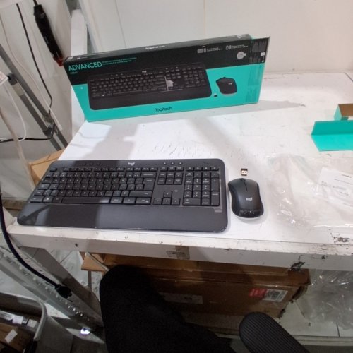 LOGITECH MK540 ADVANCED WIRELESS KEYBOARD AND MOUSE COMBO - WHITE/BLACK (MODEL: 920-008672) image 3