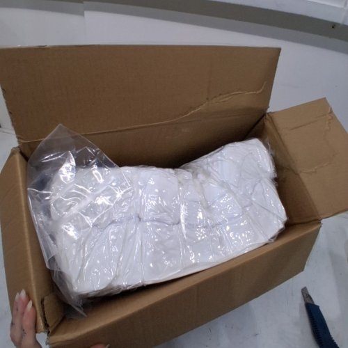 2PC ADULT SIDE SLEEPER PILLOWS WITH ARM HOLE - WHITE image 2