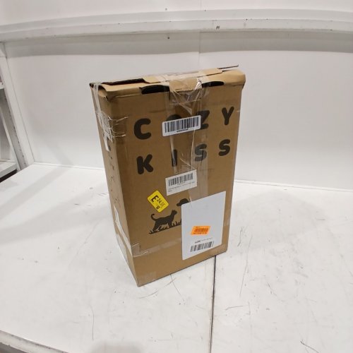 COZY KISS STURDY DOG STAIRS WITH STORAGE - 28.5" X 17" X 16.5" - BROWN image 4