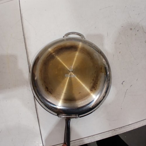MEYER NON-STICK FRYING PAN - 13.5" - SILVER image 5