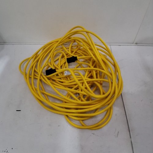 PRIME HEAVY DUTY ALL WEATHER ELECTRICAL EXTENSION CORD - 100FT - YELLOW image 2