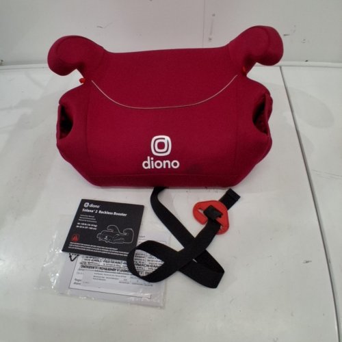 DIONO SOLANA ESSENTIALS BACKLESS BOOSTER SEAT - PINK COTTON CANDY (MODEL: 32065-NA-01) image 3